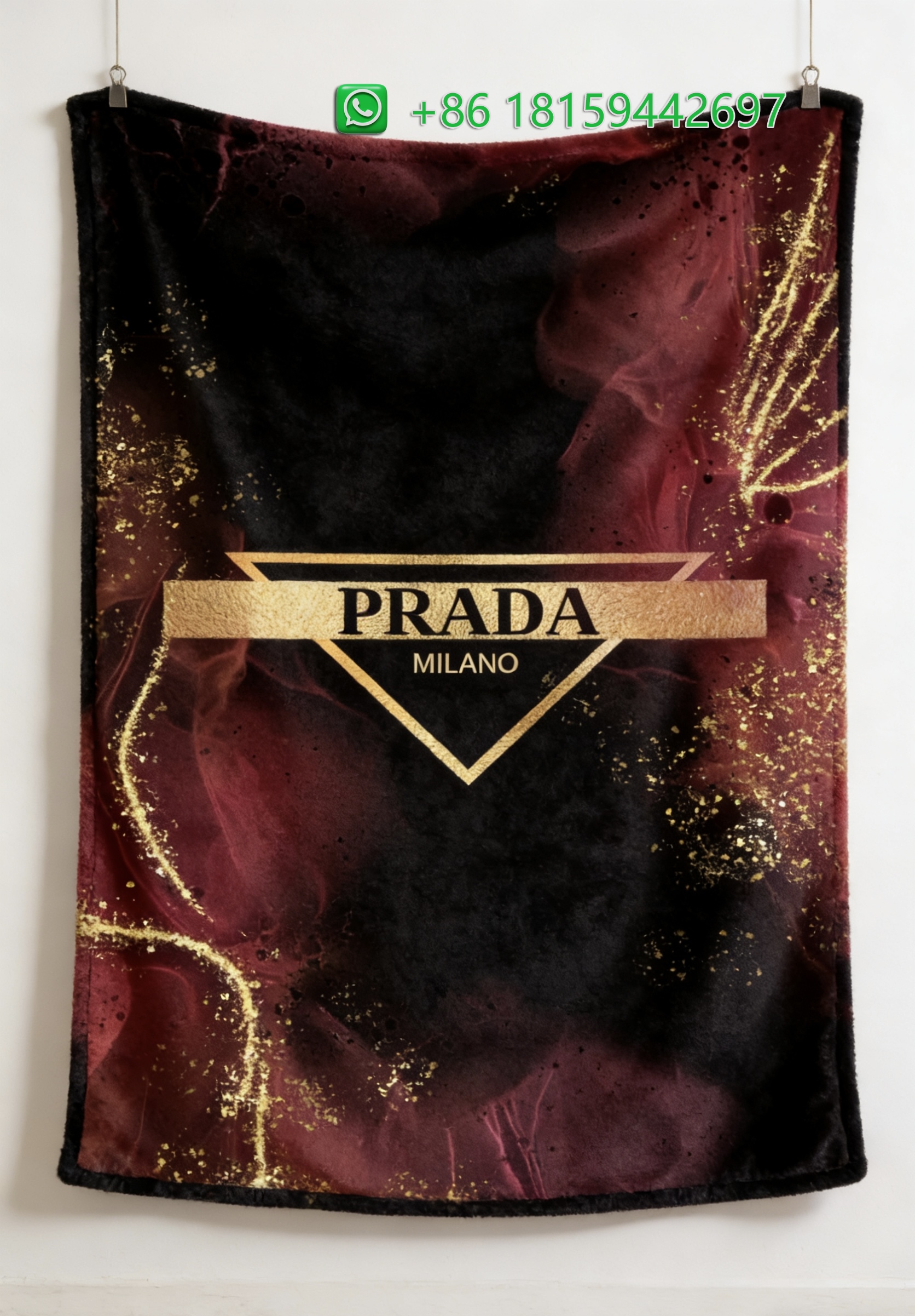 Prada Throw Blankets
